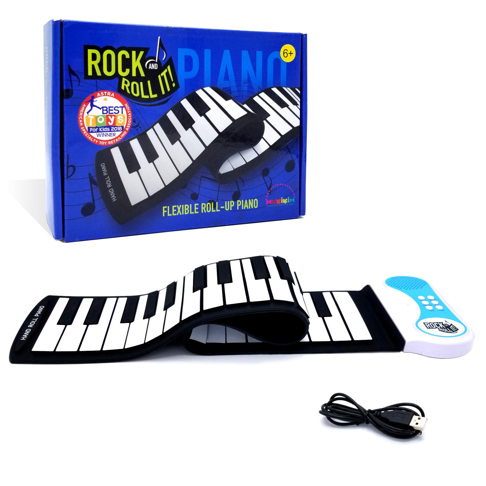 Amazon.com: Rock And Roll It - Piano. Roll Up Flexible Classic Toy