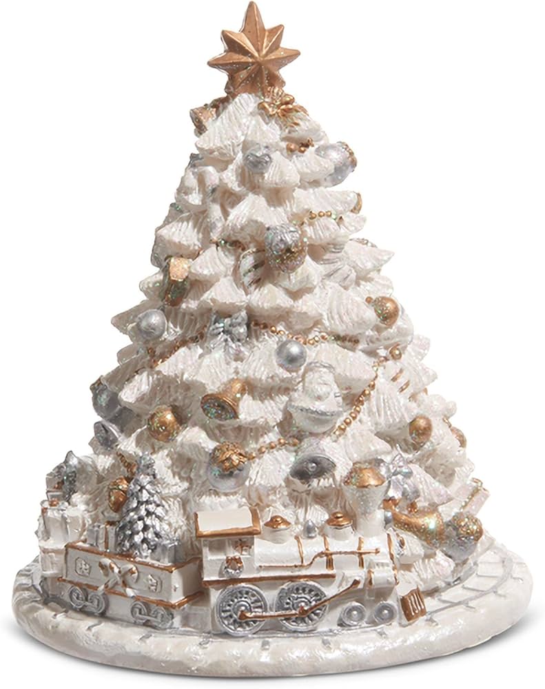 Amazon.com: Raz Imports Animated Musical White Christmas Tree with