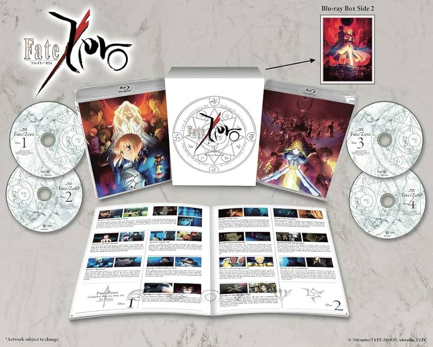 Amazon.com: Fate/Zero Complete Box Set Blu-ray : Movies & TV