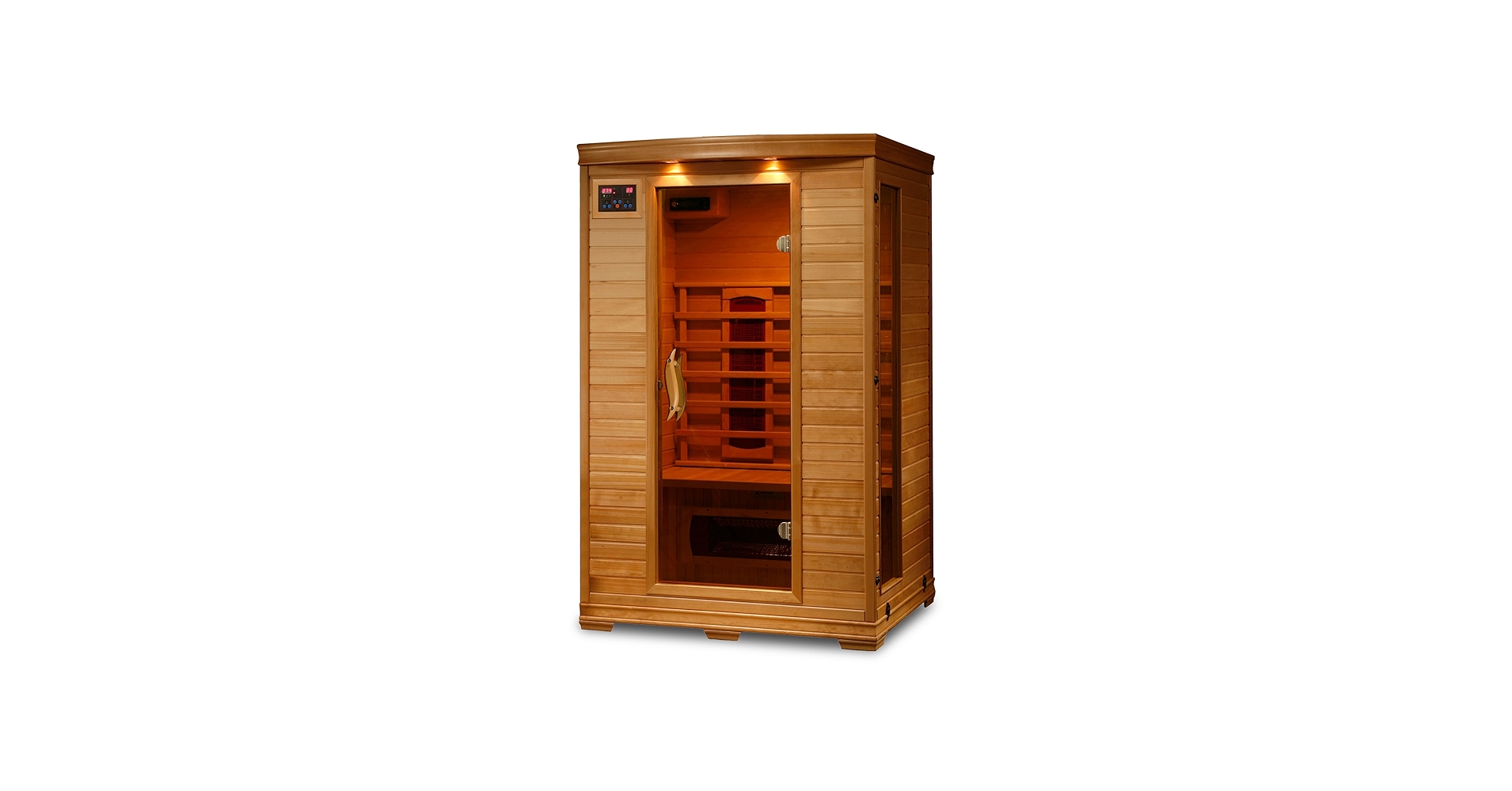 Amazon.com : HEATWAVE Coronado 2 Person Hemlock Infrared Sauna for