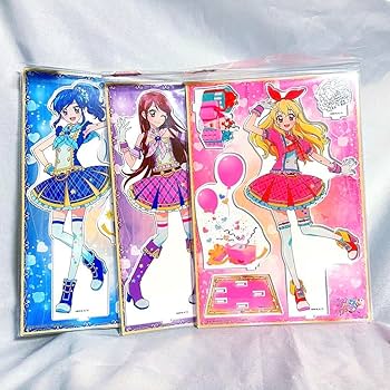 Amazon.co.jp: アイカツ アクリルジオラマ アクリルスタンド