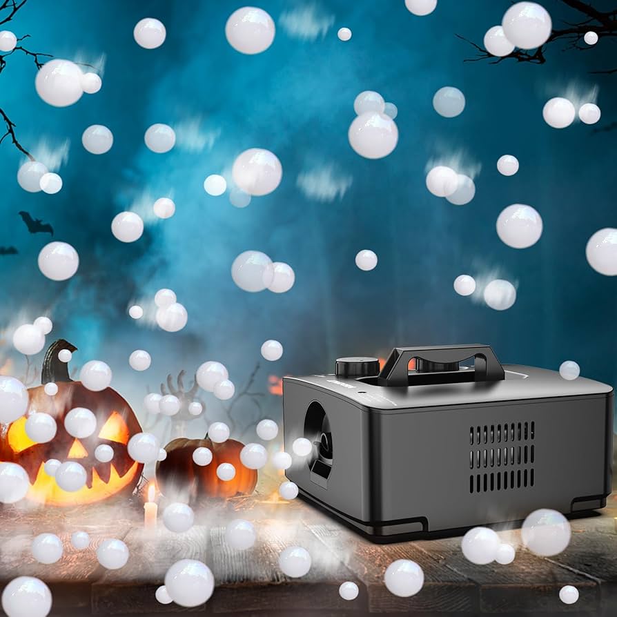 Amazon.co.jp: フォグバブルマシン、こぼれないスモークバブルメーカー