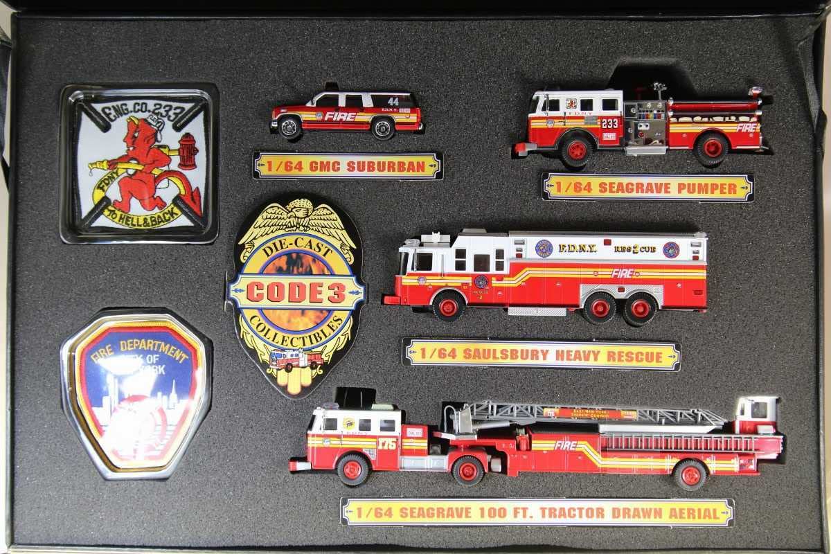 Amazon.co.jp: CODE3 コード3 1/64 F.D.N.Y. ニューヨーク市消防局