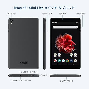 Amazon.co.jp: ALLDOCUBE iPlay50 mini Lite 8インチ タブレット