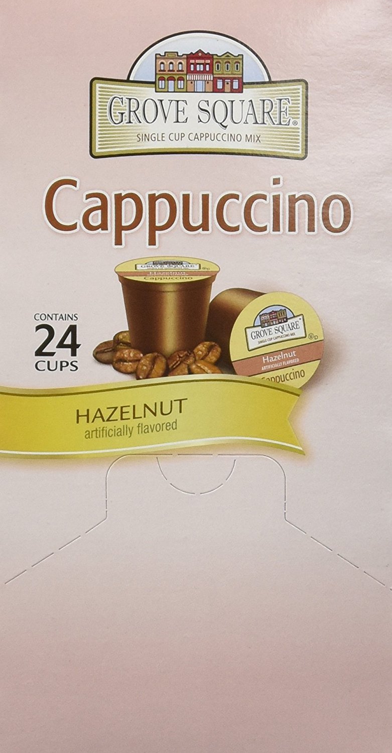 Amazon.com: GROVE SQUARE HAZELNUT CAPPUCCINO 96 Single serve cups