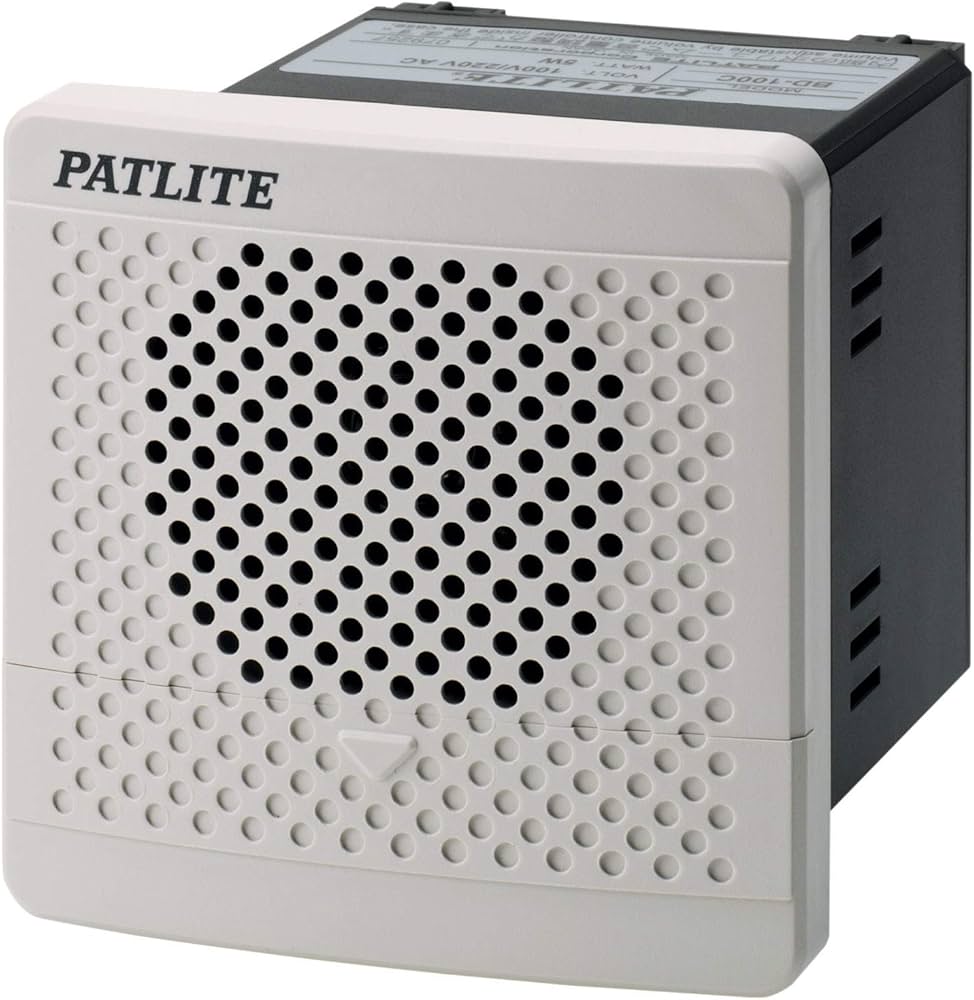 Amazon | パトライト/PATLITE 盤用電子音報知器 シグナルホン BD-24AA