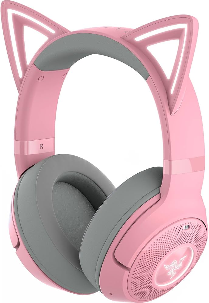 Amazon.co.jp: Razer レイザー Kraken Kitty V2 BT Quartz Pink