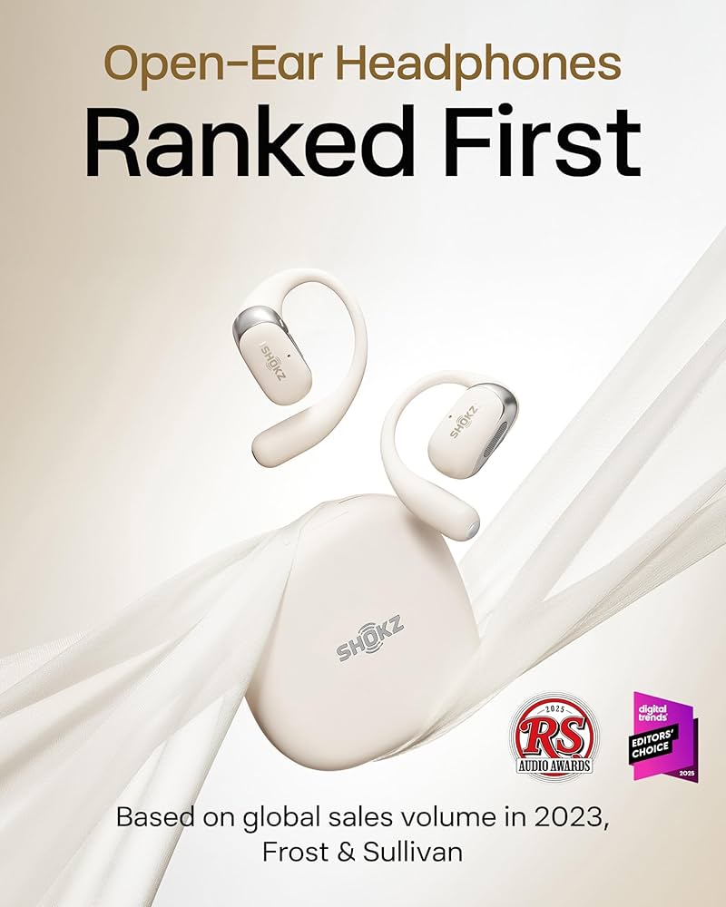 Amazon.com: SHOKZ OpenFit 2 Open-Ear Headphones,True Wireless