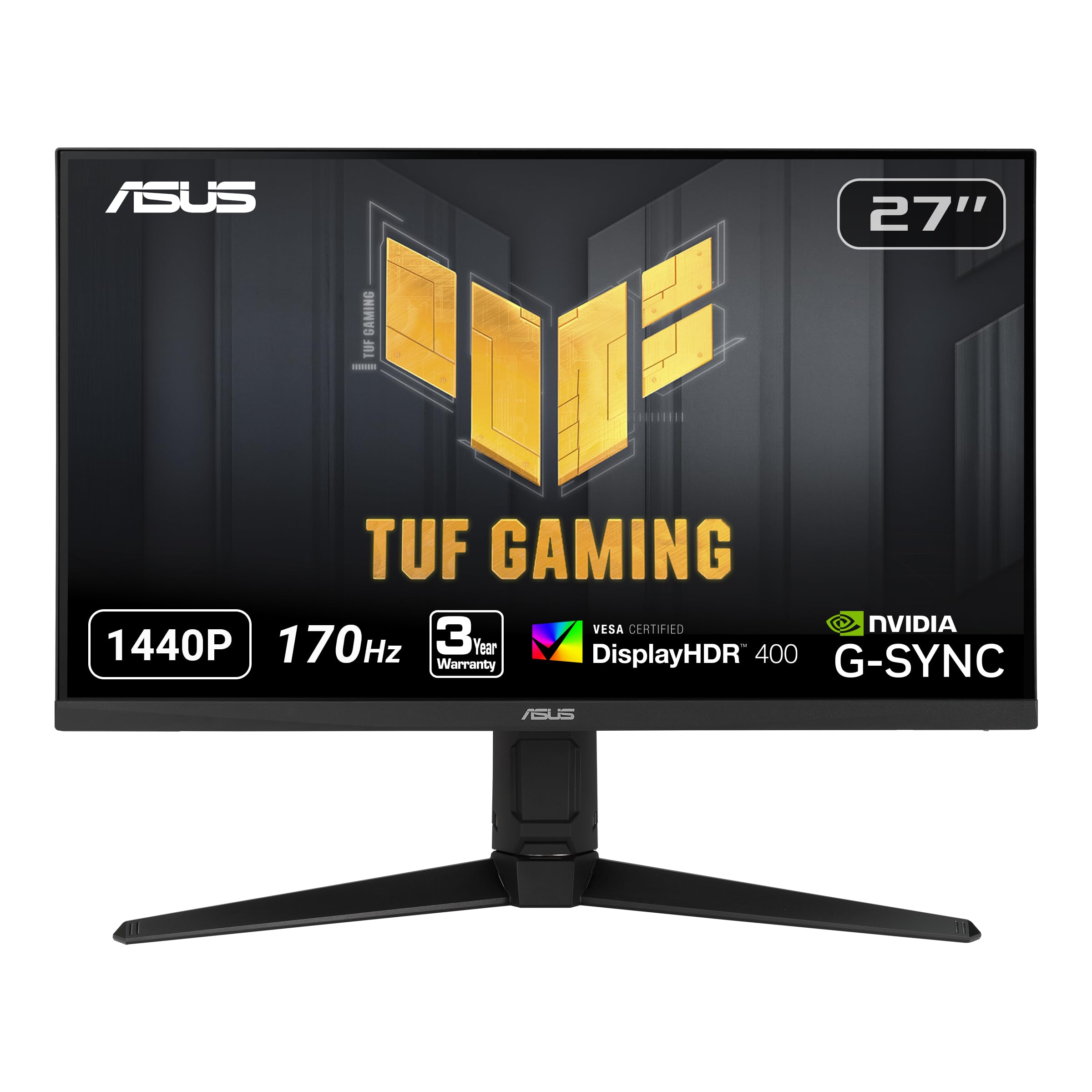 Amazon.com: ASUS TUF Gaming VG27AQL1A 27” HDR Monitor, 1440P WQHD