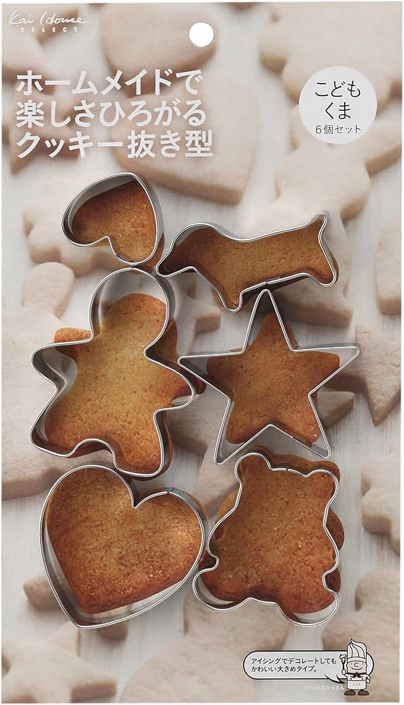Amazon｜貝印 KAI クッキー抜型 Kai House Select 6個セット 日本製