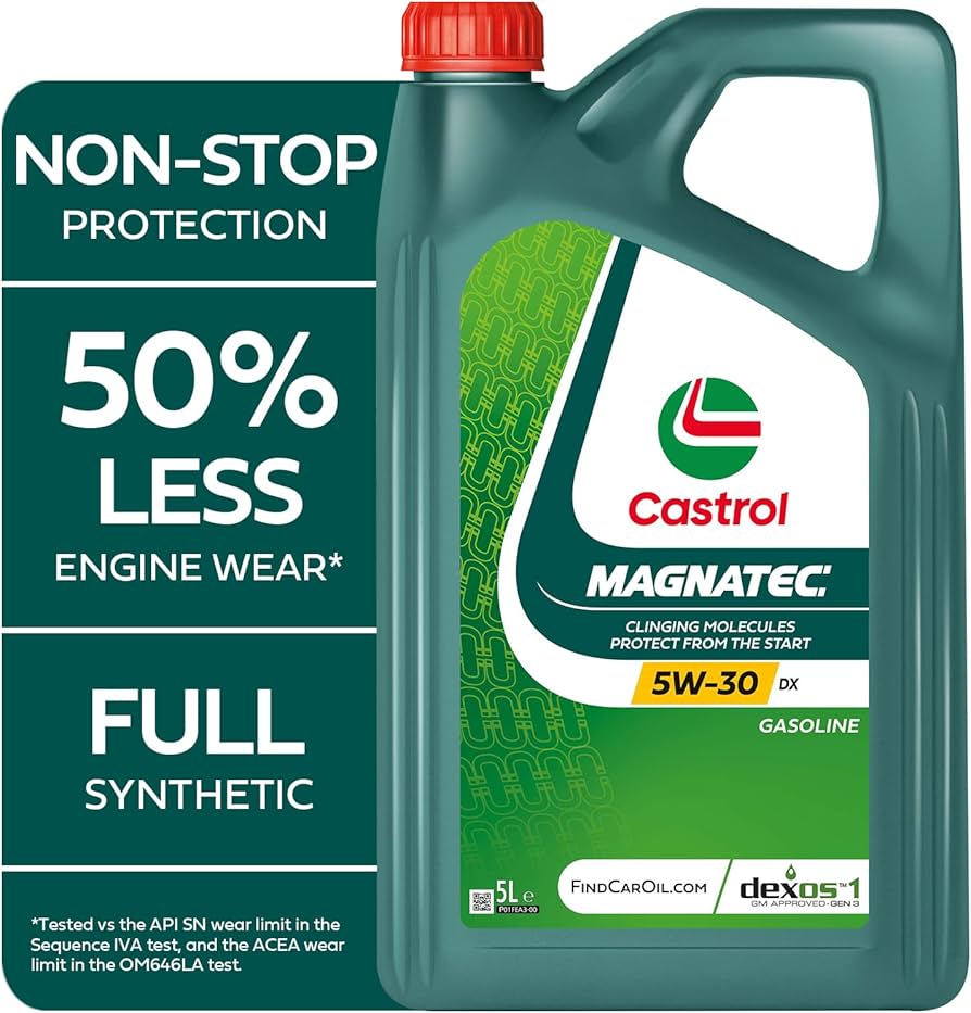 Castrol MAGNATEC 5W-30 DX Engine Oil 5L : Amazon.co.uk: Automotive