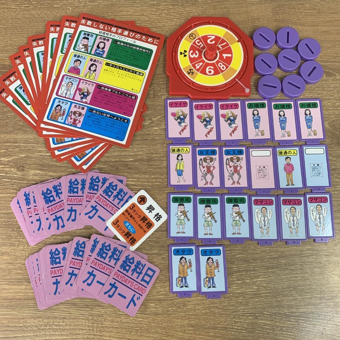 Amazon.co.jp: 平成レトロ 当時品 LIFE 人生ゲーム 平成版Ⅴ 寿 ボード