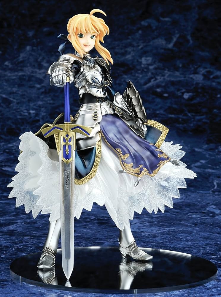Amazon.com: Gift Fate/stay night: Saber PVC Figure (1:8 Scale