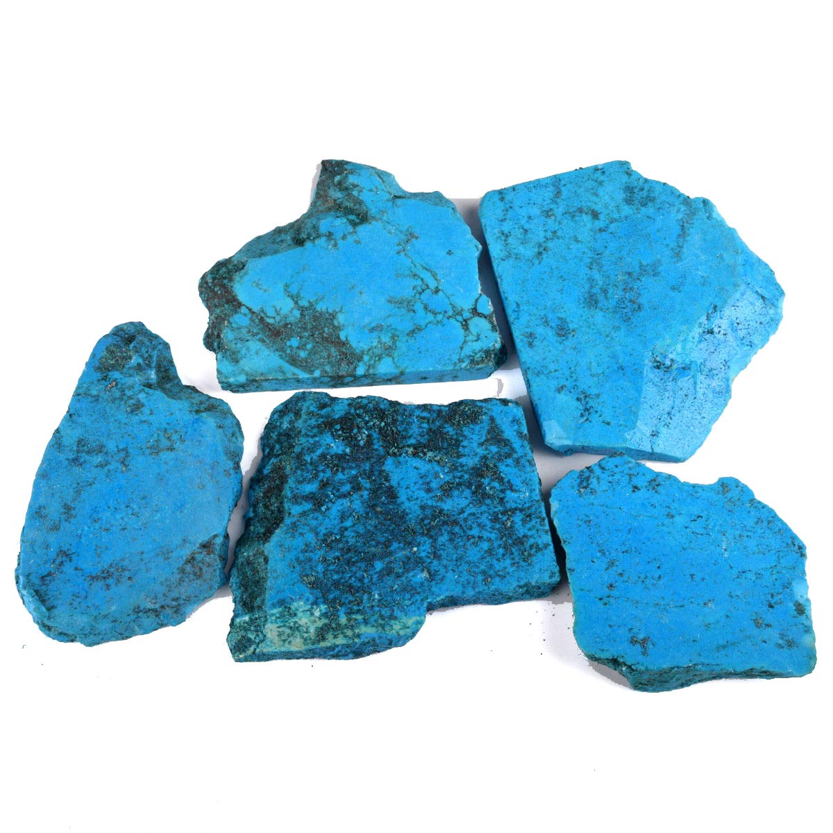 Amazon.com: REAL-GEMS Natural Raw 500 Ct. Arizona Blue Turquoise