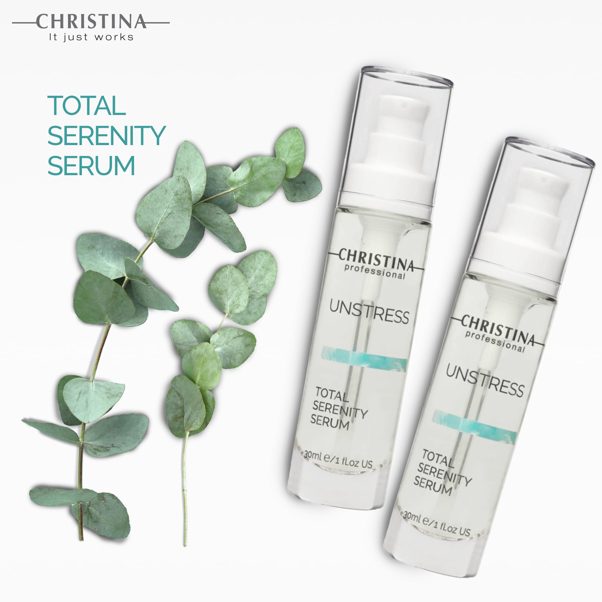 Amazon.com: Christina Unstress Total Serenity Calming Serum for