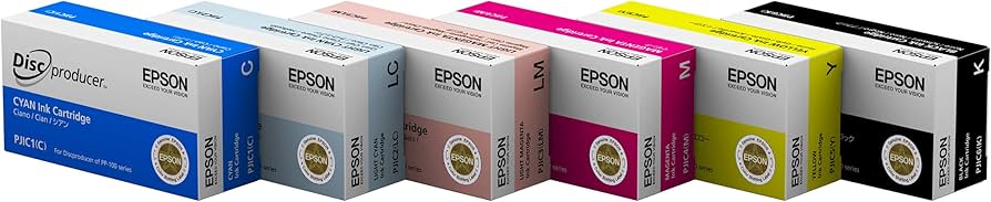 Amazon.co.jp: Epson DiscProducer PP-100 インクカートリッジ6色