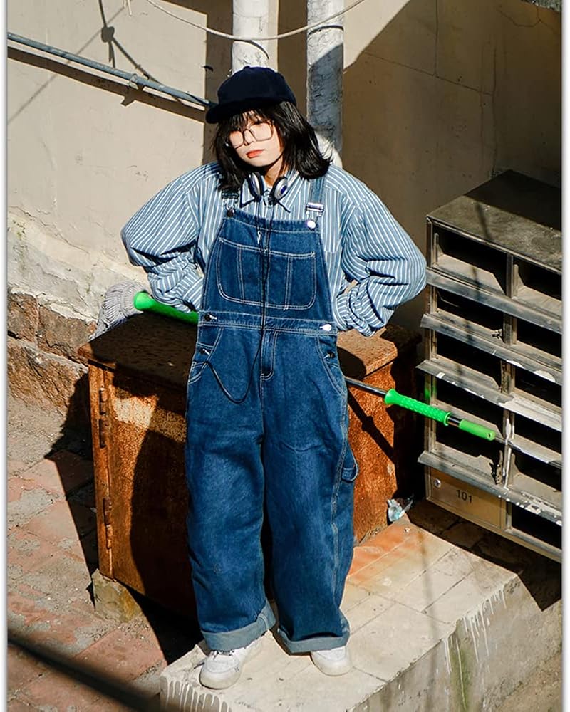 Amazon | [TYYRBMG] オーバーオール メンズ 大きいサイズ サロペット