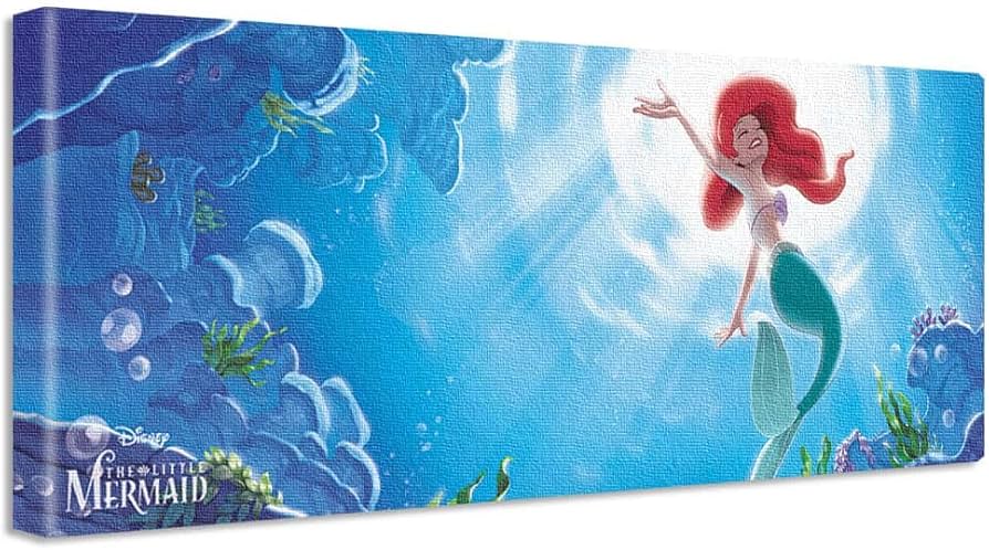 Amazon.co.jp: ディズニー ポスター アリエル リトルマーメイド 30cm