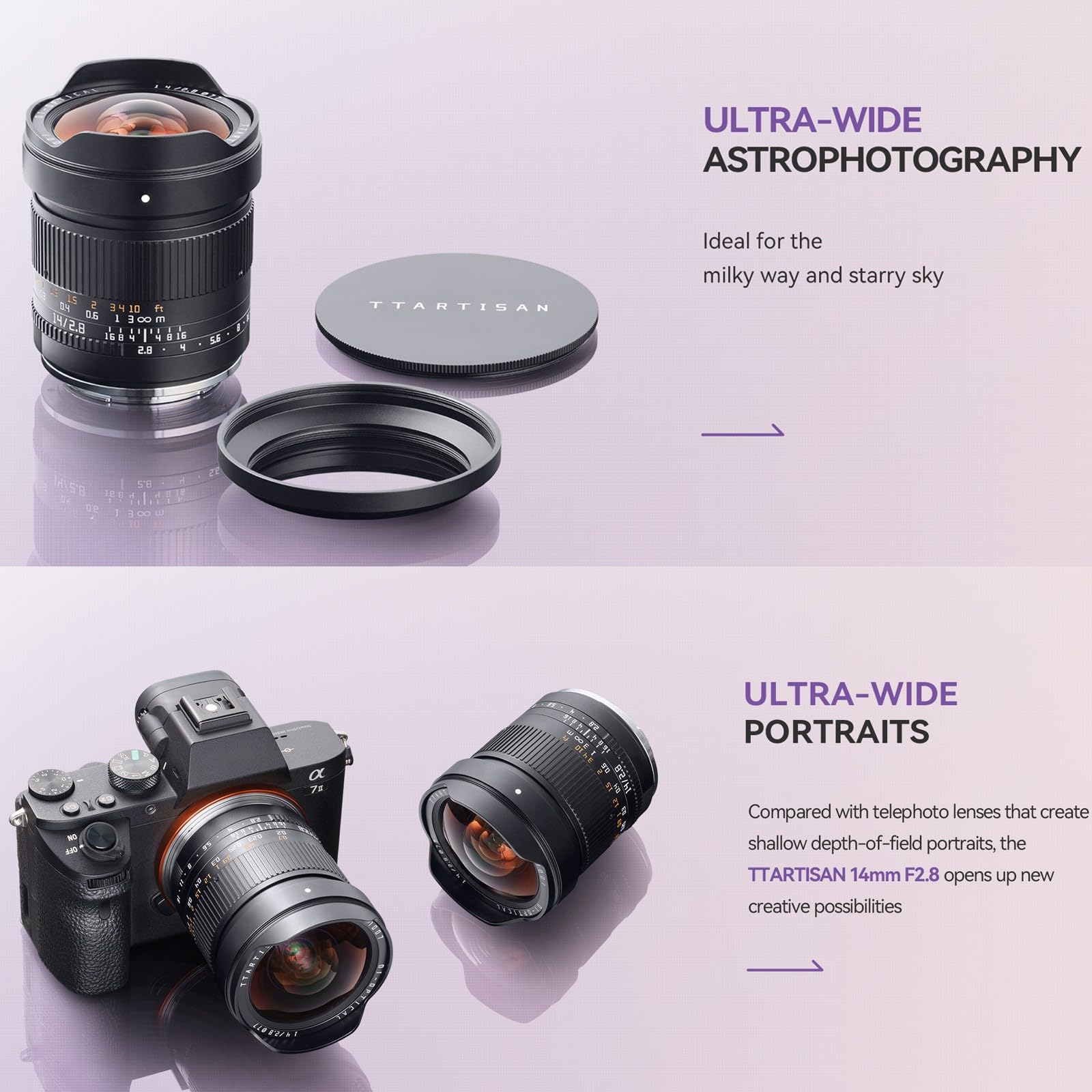 Amazon.co.jp: TTArtisan 14mm F2.8 Zマウント Nikon用 超広角 フル