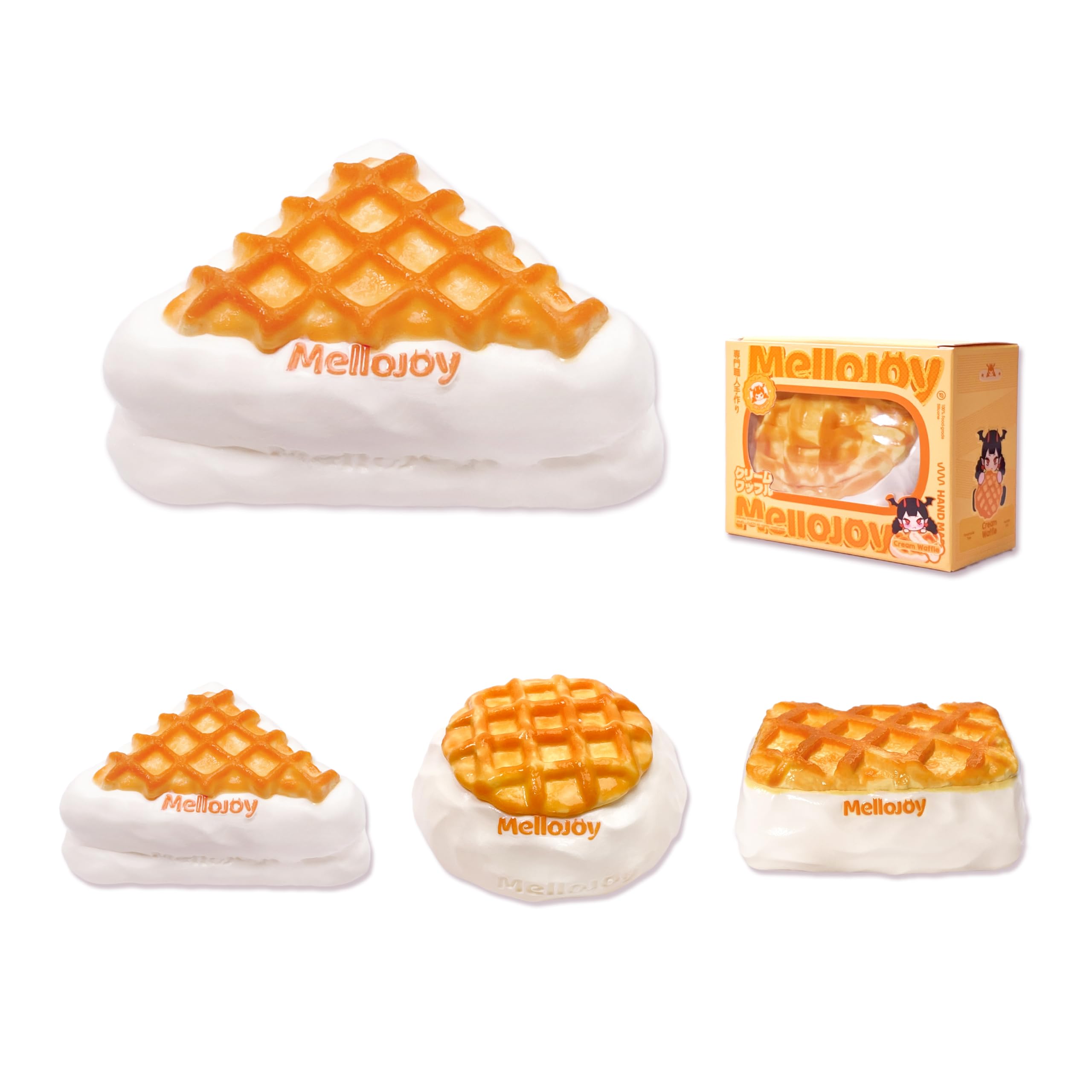 く*み様 メロジョイ Mellojoy クリームワッフル まる バター 未開封