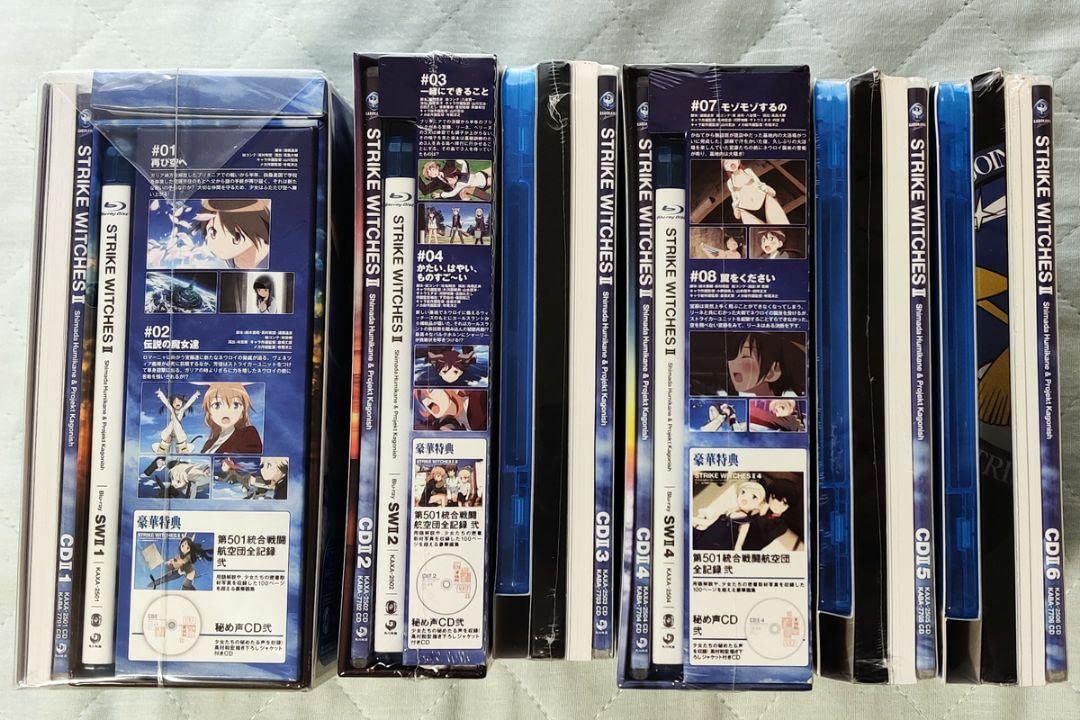 Amazon.co.jp: ストライクウィッチーズ2 1～6巻 Blu-ray 初回生産限定