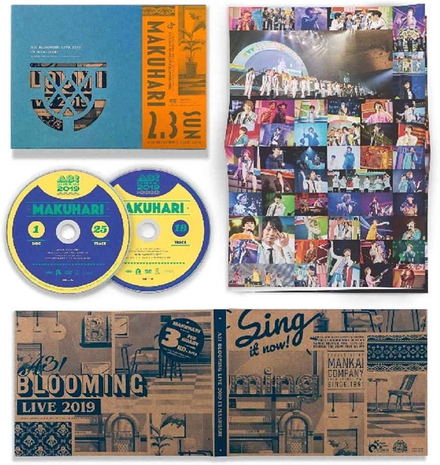 Amazon.co.jp: A3! BLOOMING LIVE 2019 幕張公演版[DVD] : オムニバス: DVD
