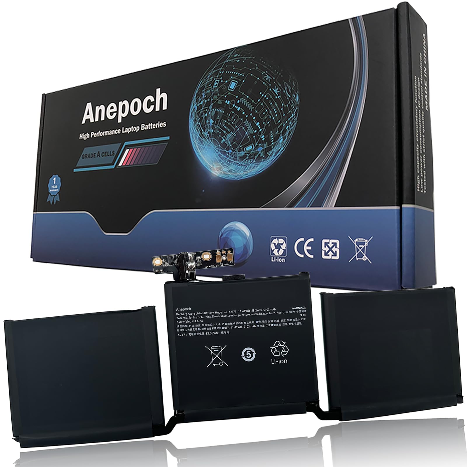 Amazon.com: Anepoch A2171 A2159 A2289 A2338 Laptop Battery