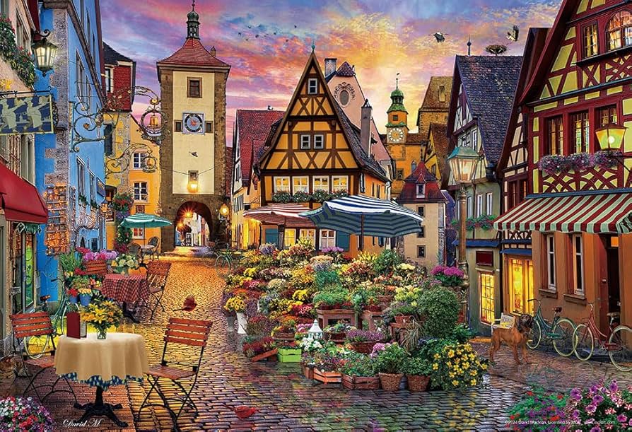 Amazon | 【日本製】ビバリー 1000マイクロピース ジグソーパズル 花