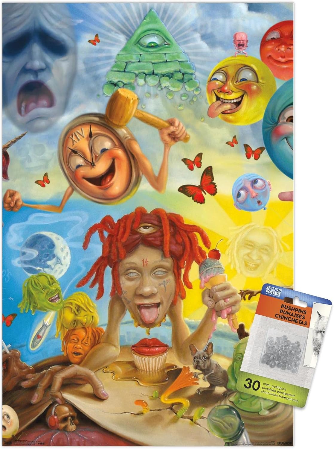 DEADLY KUNG-FU GIRL Silk Screen Print Poster シルクスクリーン