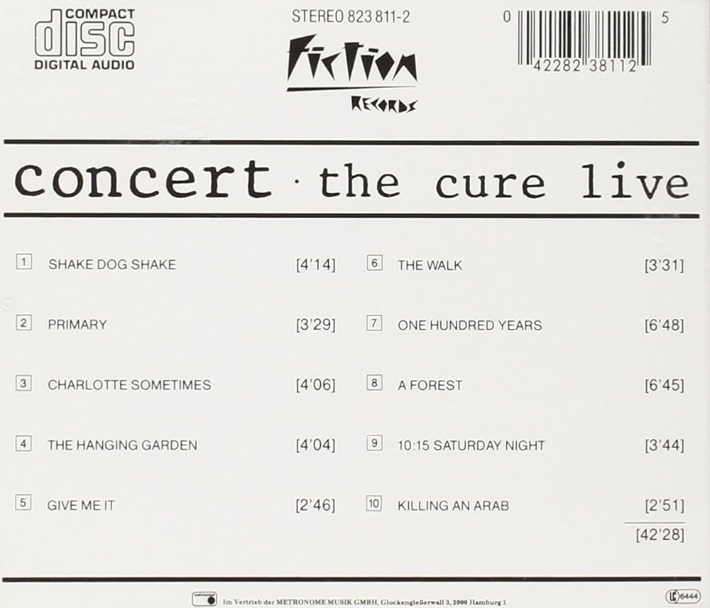 CURE - Concert: The Cure Live - Amazon.com Music