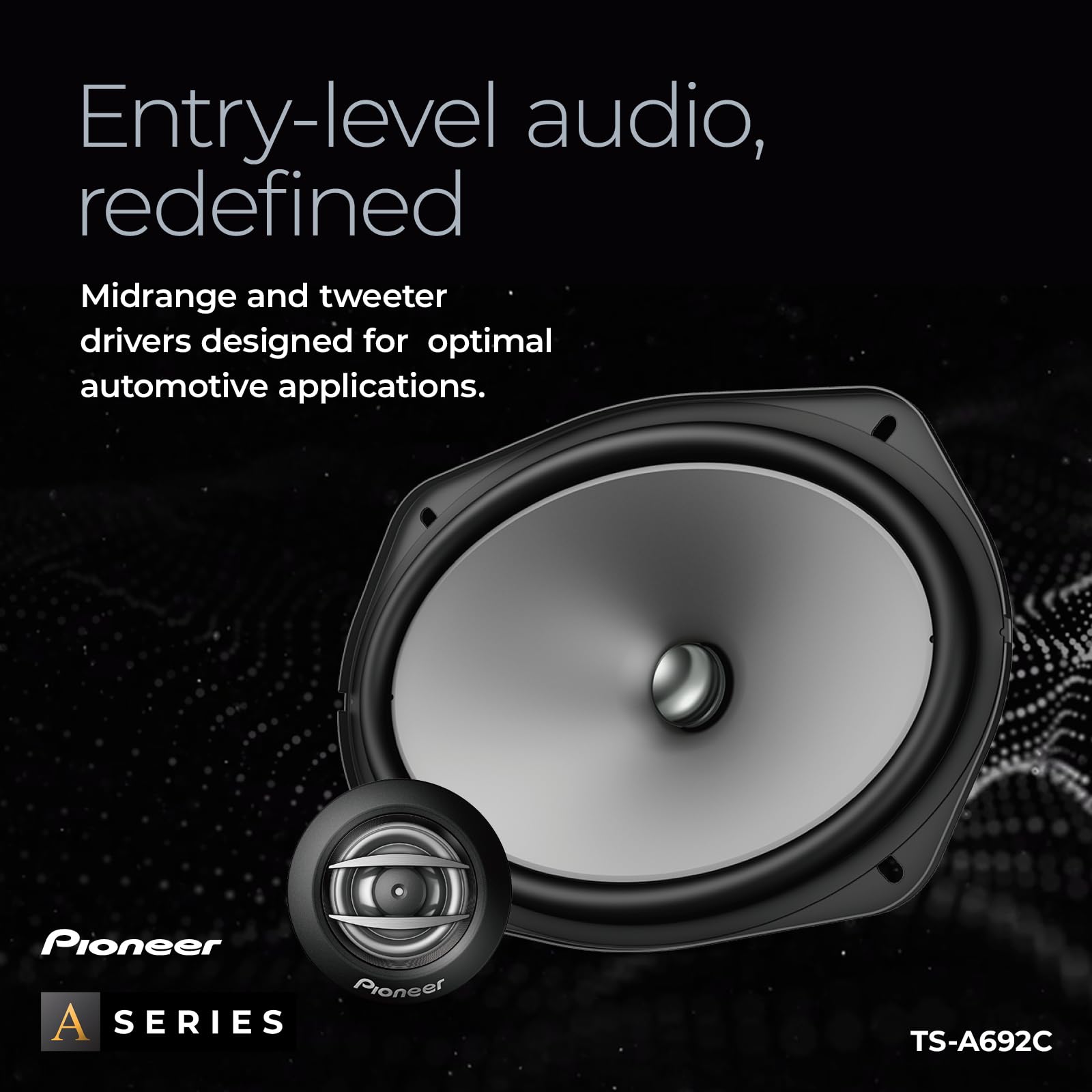 Amazon.com: PIONEER TS-A692C, 2-Way Audio Speakers, Full Range