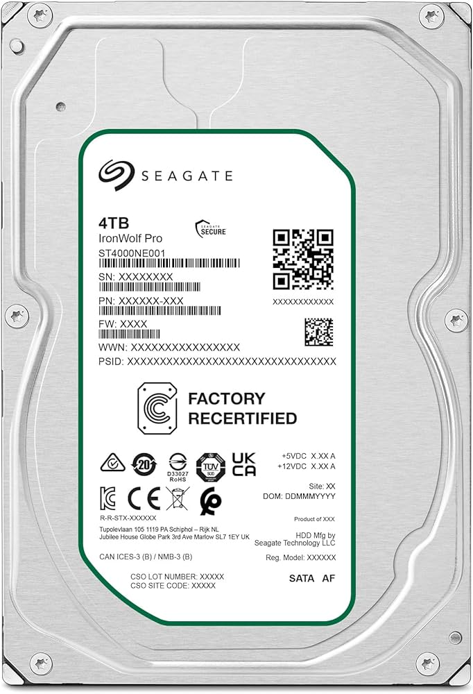 Amazon | Seagate IronWolf Pro 3.5