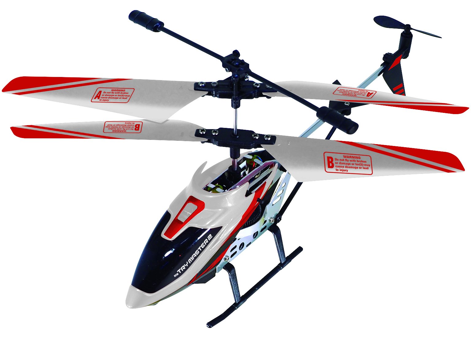 Amazon.co.jp: NIKKO Air トライマスター2 GYRO レッド : おもちゃ