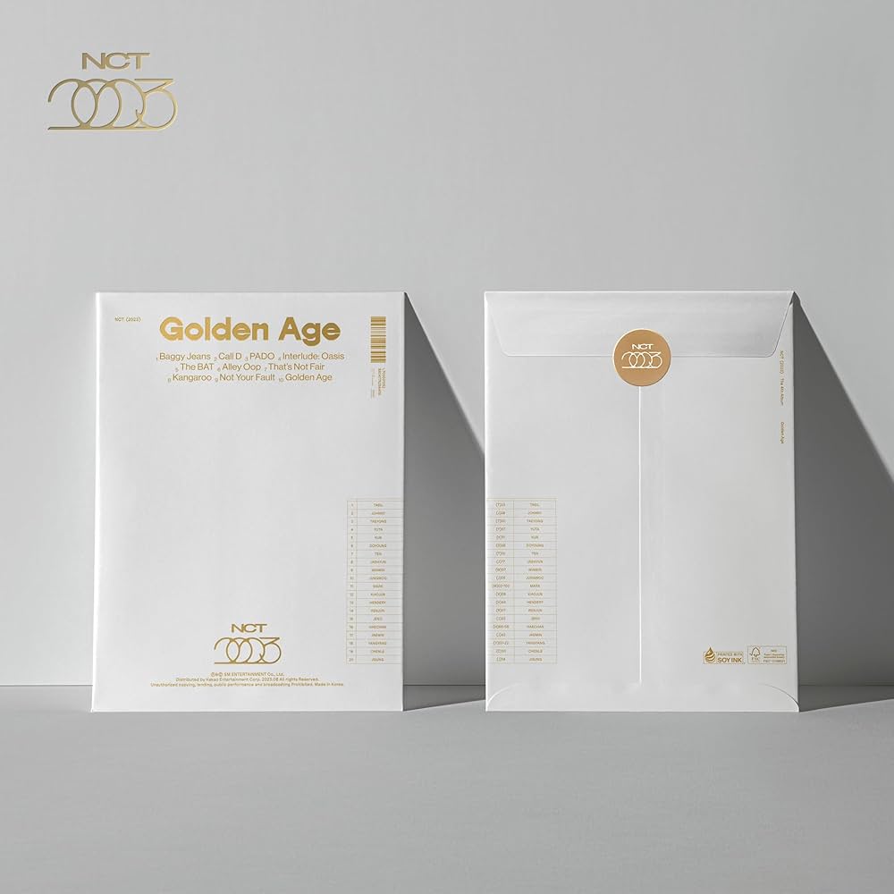 NCT - Golden Age - Collecting Version - incl. 40pg Booklet, Index