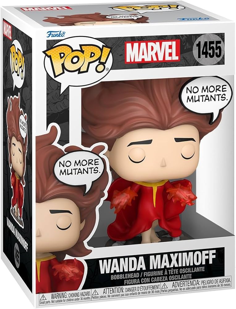 Amazon.com: Funko Pop Marvel: Wanda Maximoff - Scarlet Witch - (No