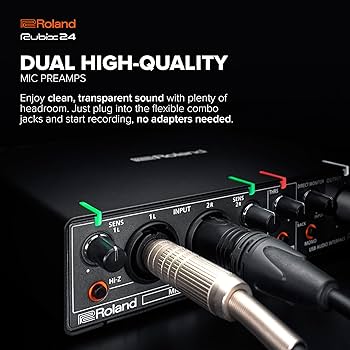 Amazon.com: Roland Rubix24 2-In/4-Out USB Audio Interface | High
