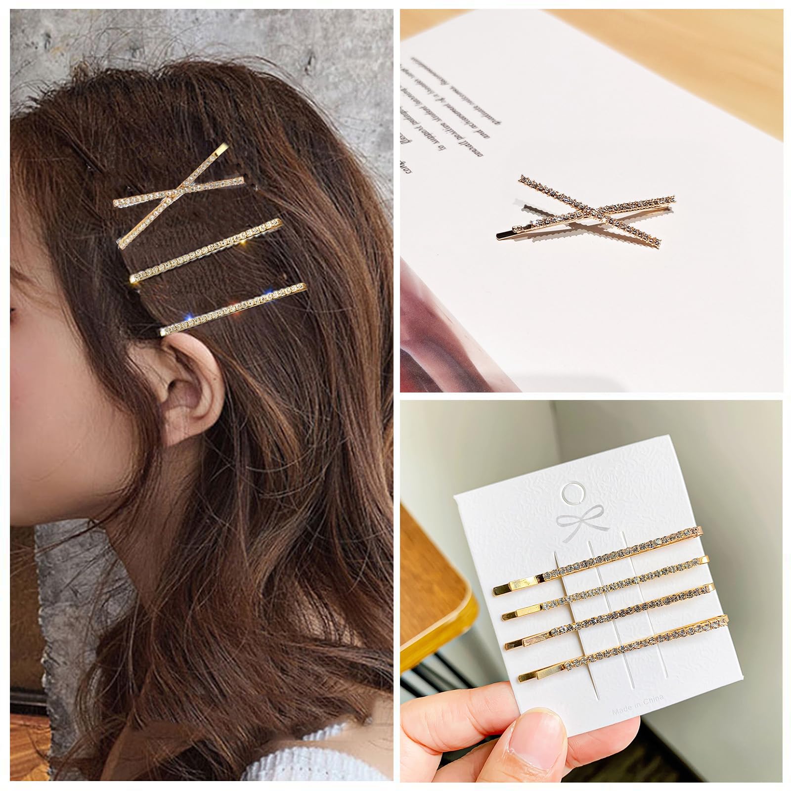 Amazon | ヘアピン ヘアアクセサリー ヘアクリップ 髪留め セット