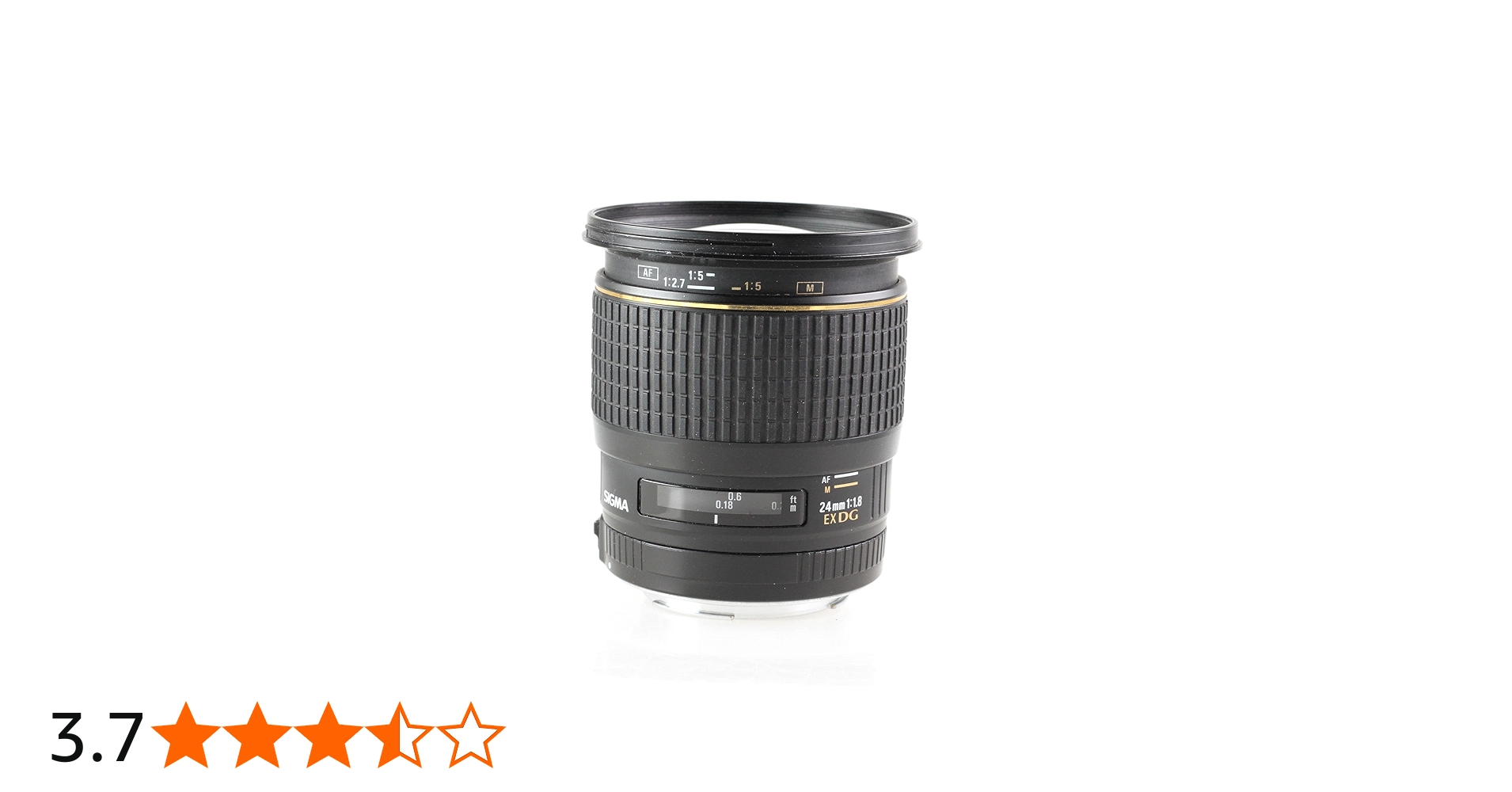 Amazon | SIGMA 単焦点広角レンズ 24mm F1.8 EX DG ASPHERICAL MACRO