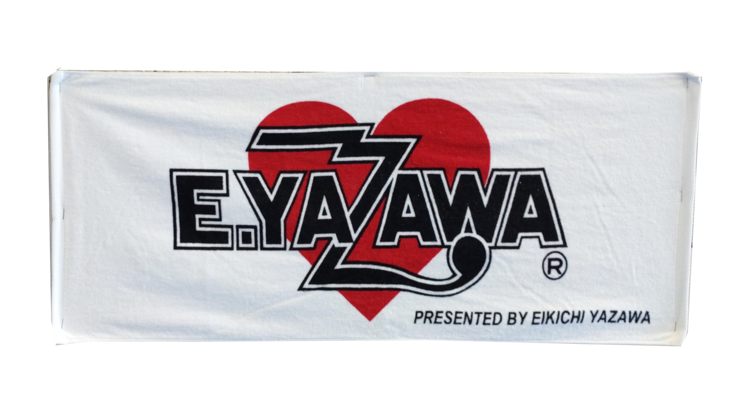 Amazon.co.jp: 矢沢永吉 FT フェイスタオル 54 (ロゴハート)ホワイト