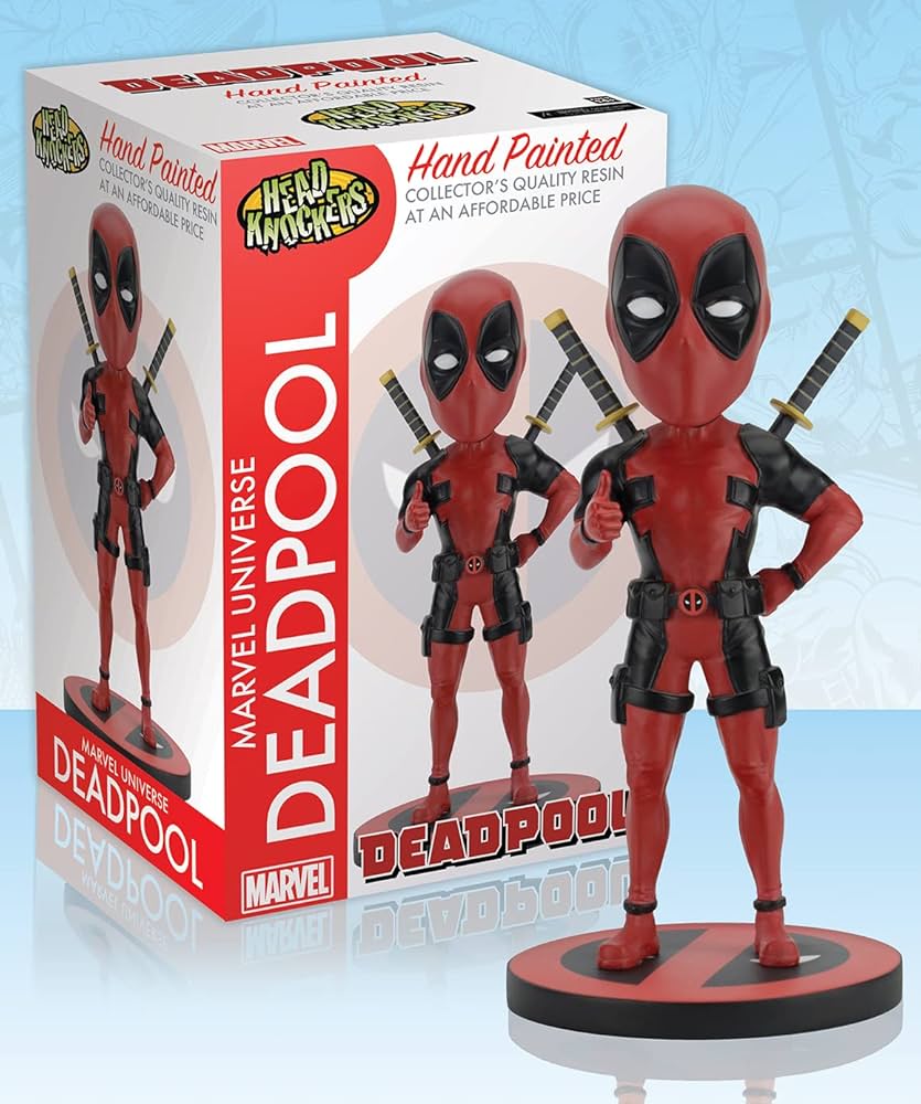 Amazon.co.jp: NECA Marvel 首振り人形 Deadpool Classic Toy : おもちゃ