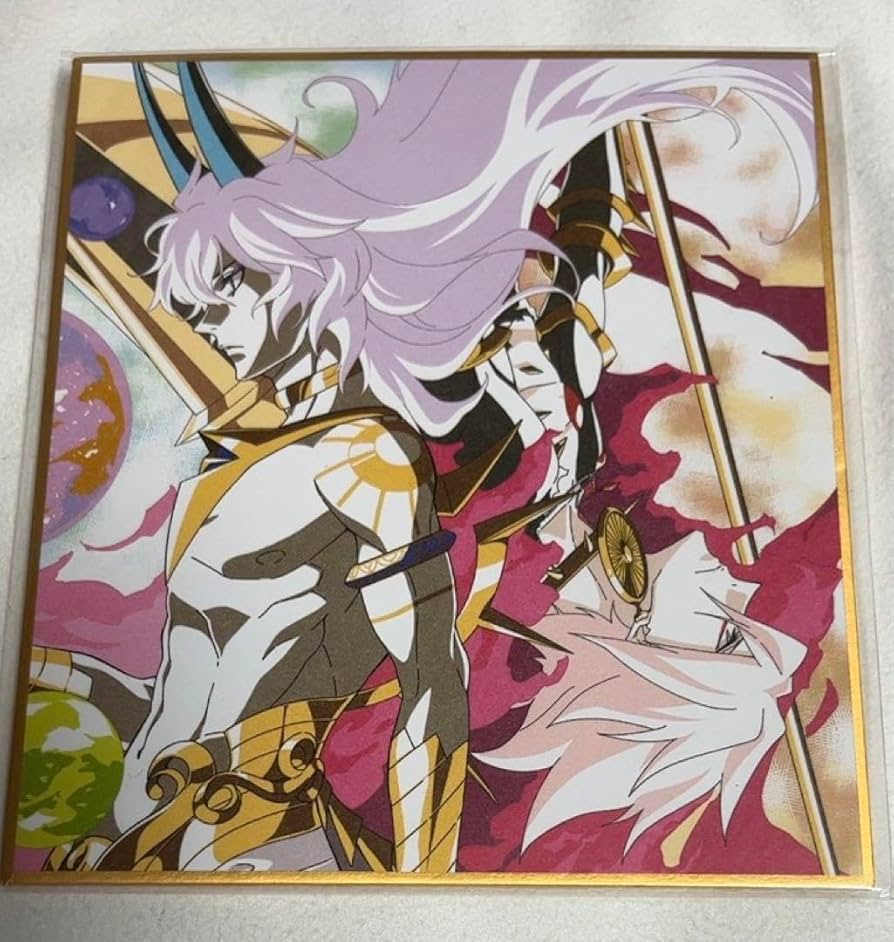 Amazon.co.jp: Fate fgo カルナ アルジュナ ケツアゴス 複製色紙 蛯名