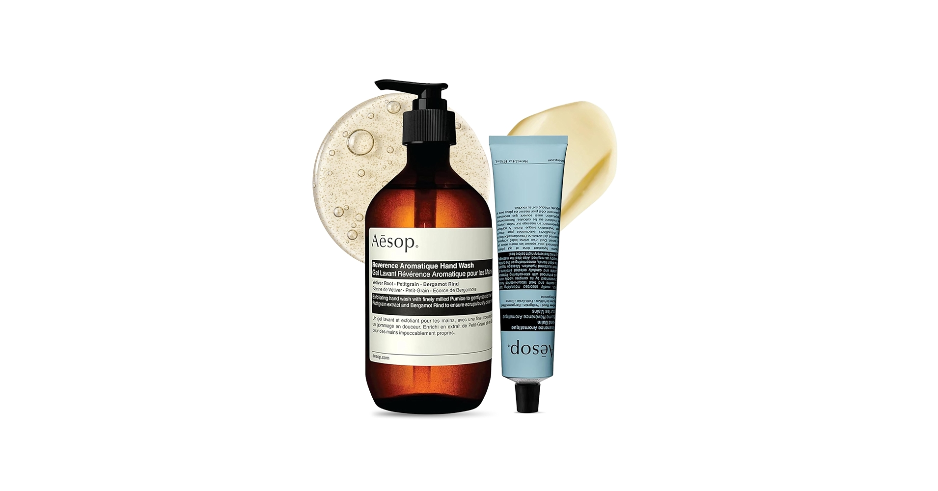 Amazon.com : Aesop Reverence Aromatique Hand Wash & Hand Balm Set
