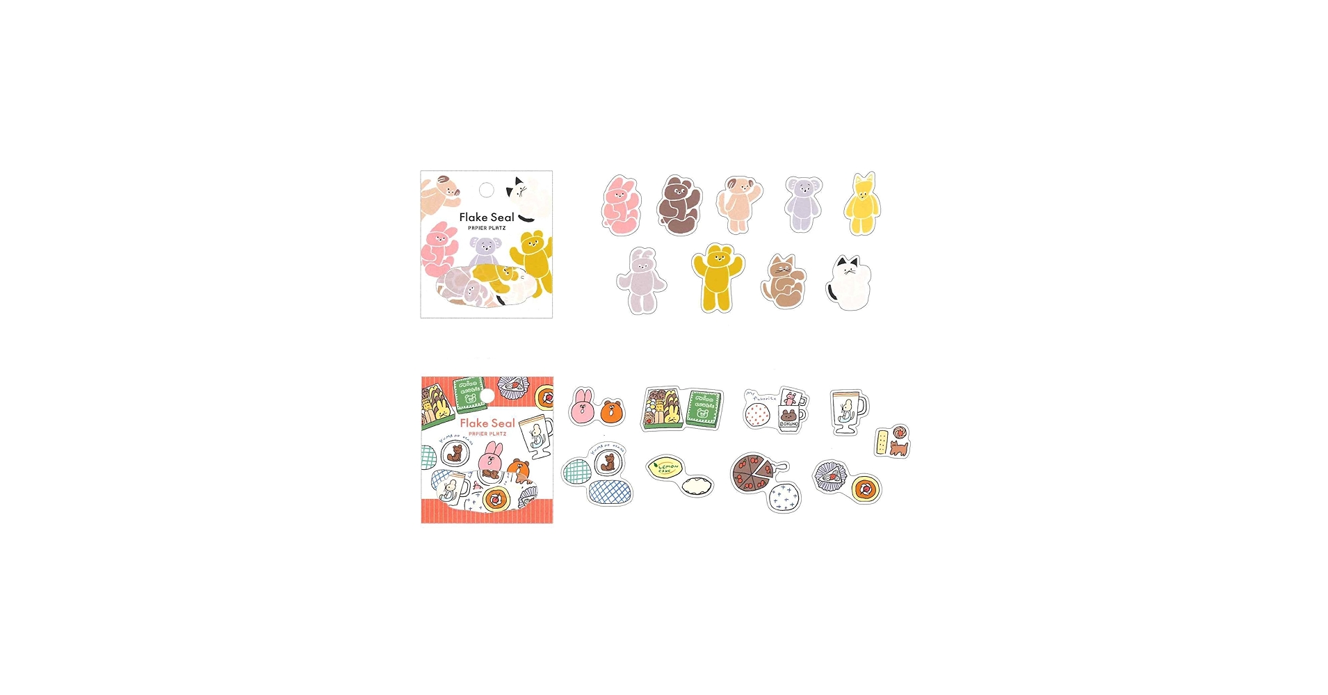 Amazon | Nico-Recipe にこ・れしぴ フレークシール crs_53-059_060