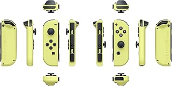 Amazon.com: Joy-Con (L)/(R) - Pastel Pink/Pastel Yellow (Renewed