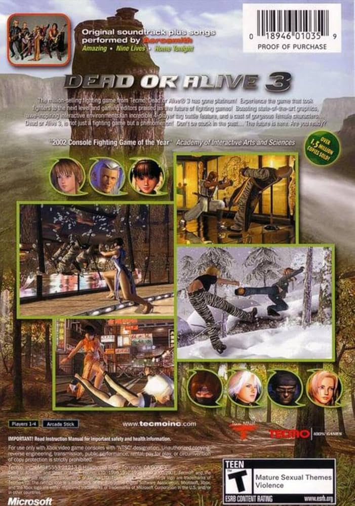 Amazon.com: Dead or Alive 3 - Xbox - Used : X Box: Video Games