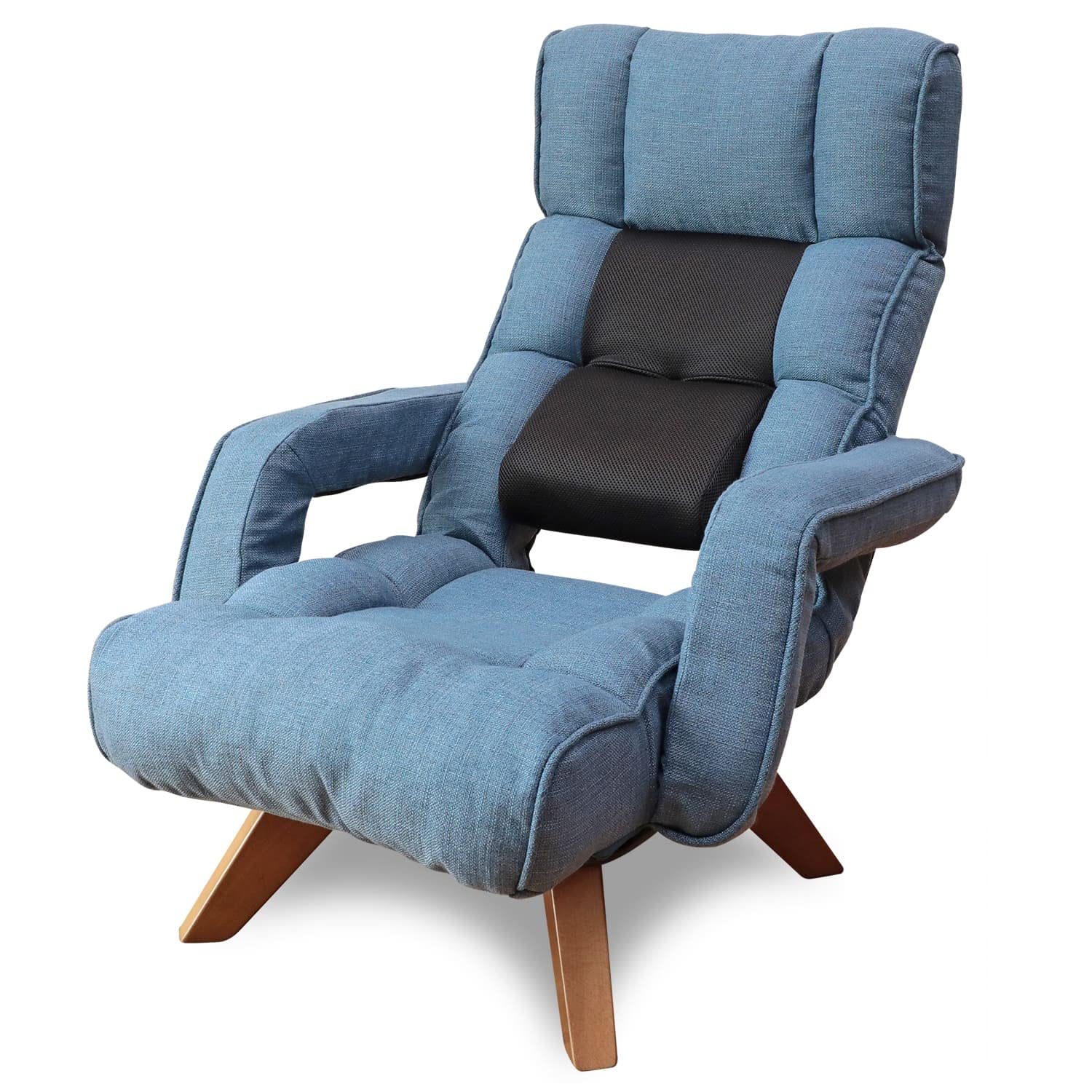 Amazon｜座椅子生活 明光ホームテック 腰の神様がくれた中座椅子