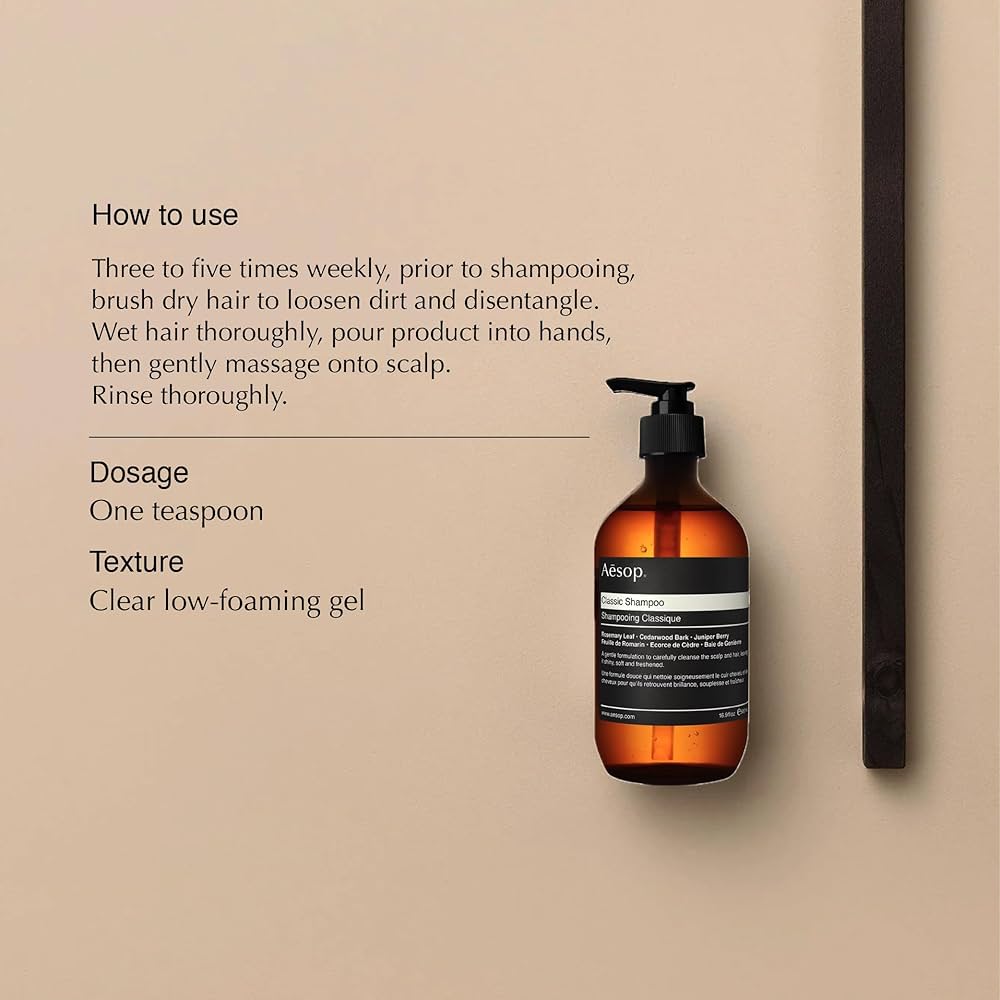 Amazon.com : Aesop Classic Shampoo | Gentle Formulation | Leaves