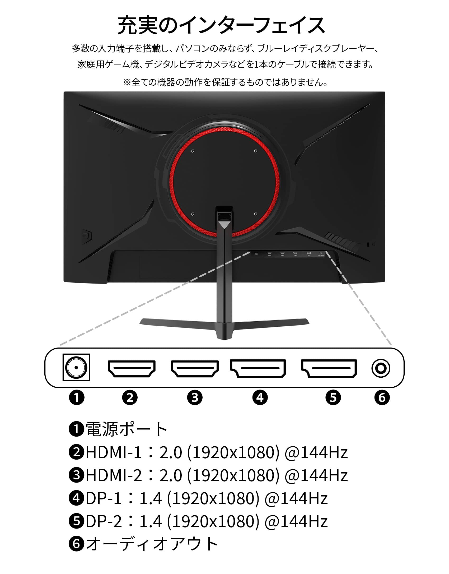 Amazon.co.jp: JAPANNEXT 23.8インチ ゲーミングモニター 144Hz 1ms