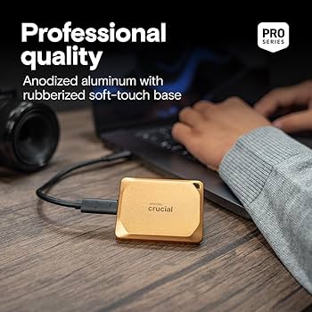 Amazon.com: Crucial X10 Pro 2TB Portable SSD, Up to 2,100MB/s Read