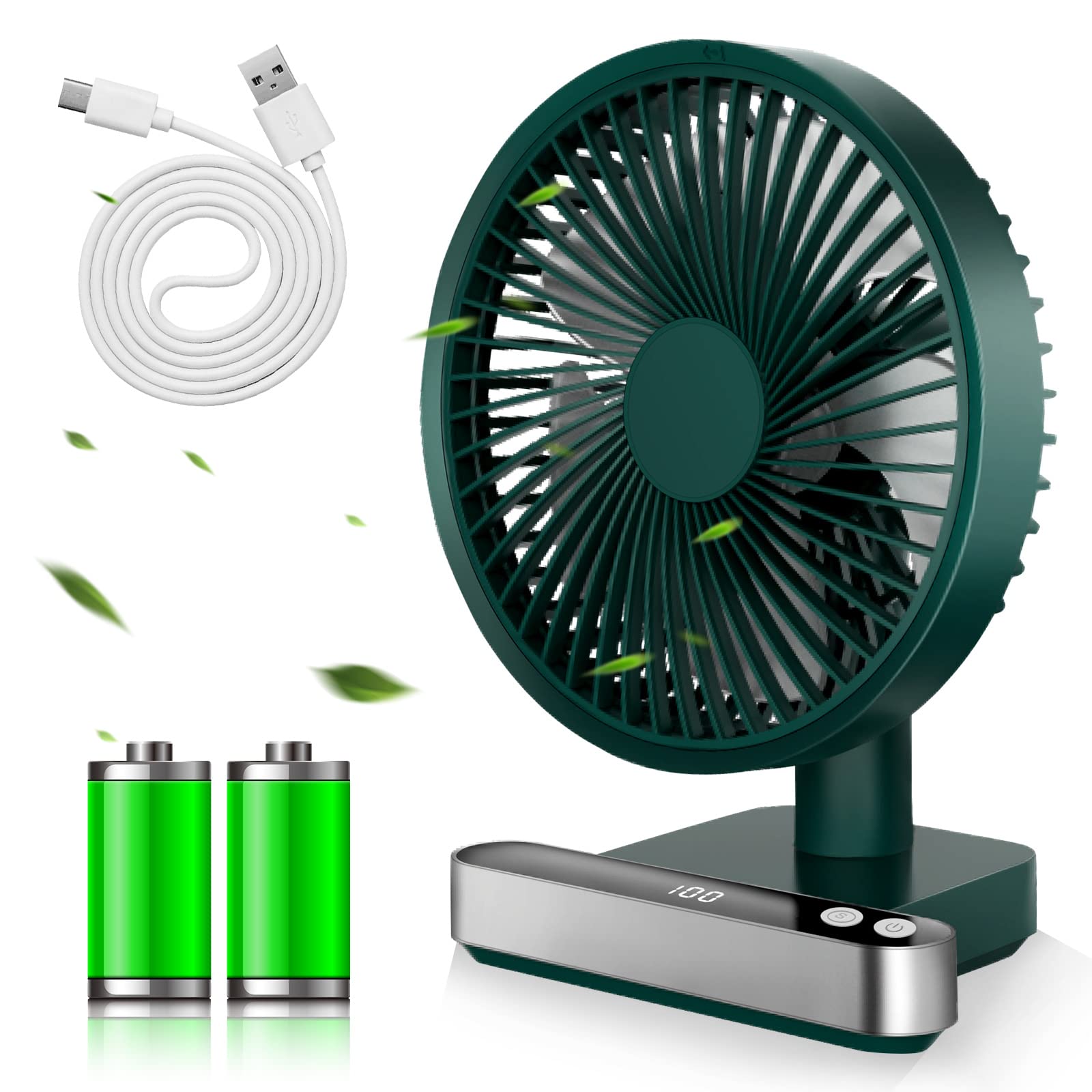 Amazon | USB扇風機 卓上扇風機 自動首振り静音 4段階風量 大風量 急速